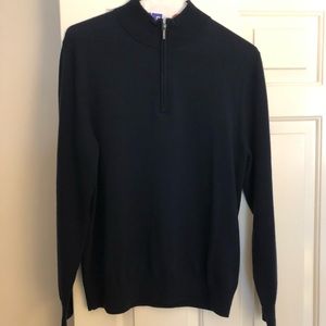 Brooks Brothers Navy Pullover Sweater